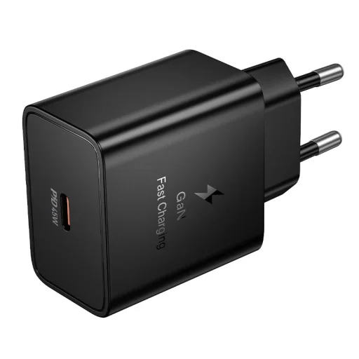 Hoco USB-C QC PD 45W N77 sieťový nabíjací adaptér čierny - 3