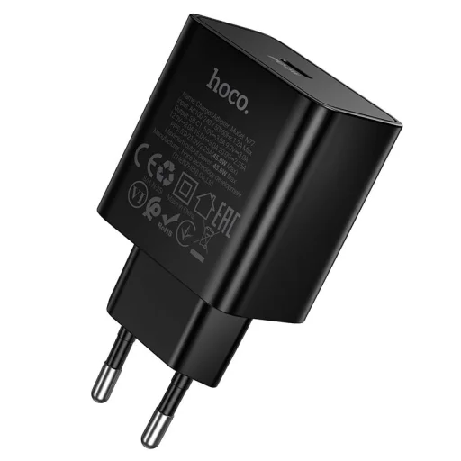 Hoco USB-C QC PD 45W N77 sieťový nabíjací adaptér čierny - 5