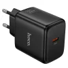Hoco N83 USB-C PD AVS GaN sieťový nabíjací adaptér 40W / max. 60W čierny thumbnail
