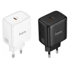 Hoco N83 USB-C PD AVS GaN sieťový nabíjací adaptér 40W / max. 60W čierny thumbnail