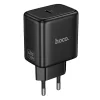 Hoco N83 USB-C PD AVS GaN sieťový nabíjací adaptér 40W / max. 60W čierny thumbnail