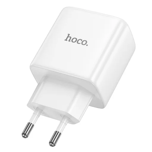 GaN nabíjačka na telefón Hoco USB C PD AVS 40W max 60W N83 biela - 2