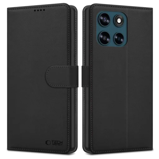 Motorola Moto G57 Power / G67 Power Tech-Protect Wallet čierne puzdro - 1