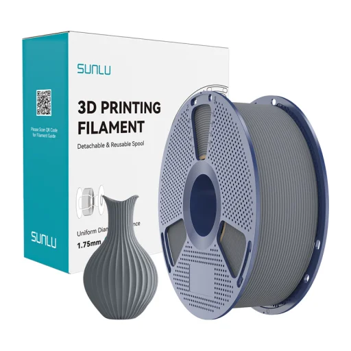 Sunlu PLA Classic sivý filament - 1