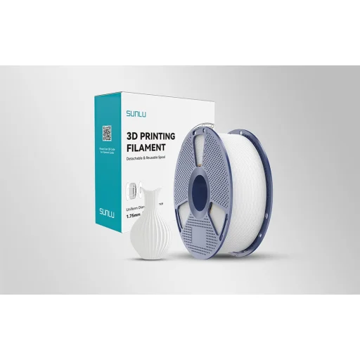 Sunlu PLA Classic biely filament 1,75 mm 1 kg - 7