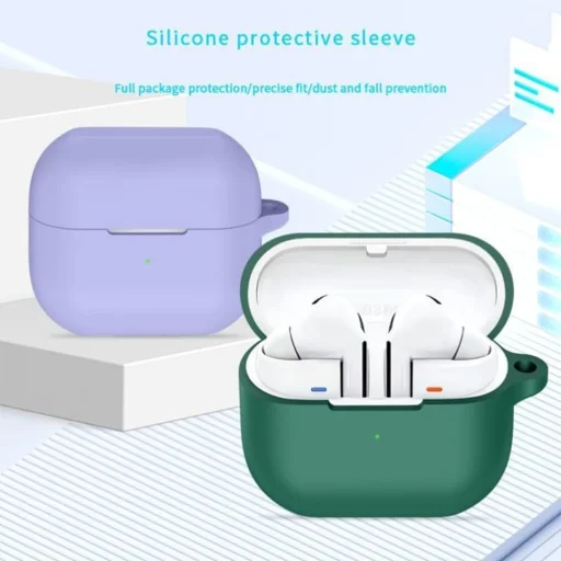  AirPods Pro 3 Zöld Techsuit Szilikon tok, Sima ultravékony anyag - 2