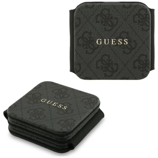 Guess 3 v 1 4G bezdrôtová nabíjačka čierna - 1
