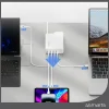4smarts GaN Flex Pro Travel 200W 4 USB-C biely sieťový nabíjací adaptér thumbnail
