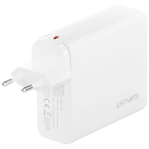 4smarts GaN Flex Pro Travel 200W 4 USB-C biely sieťový nabíjací adaptér - 2