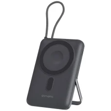 4smarts Enterprise Pocket vezeték nélküli powerbank 10000mAh 22.5W, Qi2 kompatibilis, asztroszürke