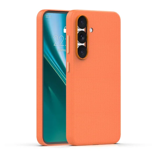 Samsung Galaxy S26 Ultra Etteri Elegant Mag oranžové puzdro - 1