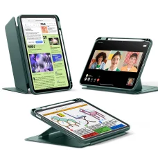 iPad 10 (2022) 10.9 / 11 (2025) / 12 (2026) Polnočná zelená ESR - Shift Magnetic flipové puzdro
