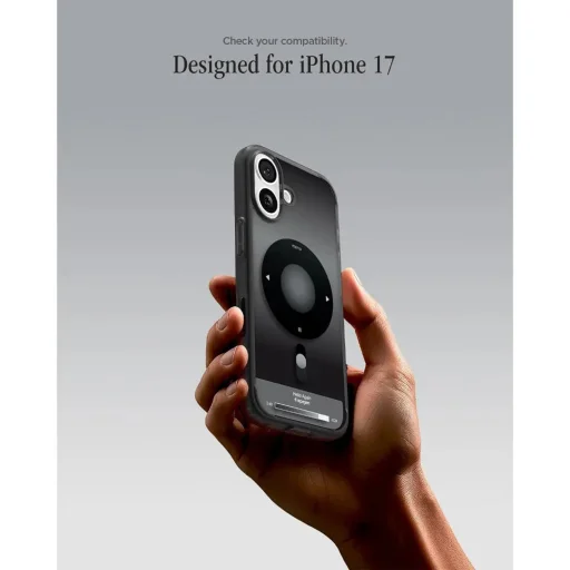 iPhone 17 čierne puzdro Spigen - Ultra Hybrid Classic MagSafe (ACS10390) - 5