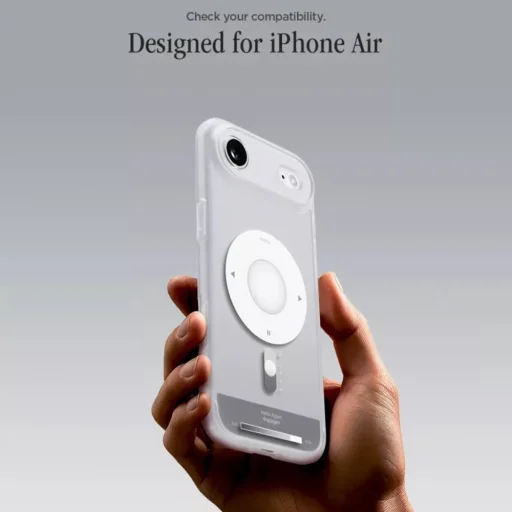 iPhone 17 Air Ezüst Spigen Ultra Hybrid Classic MagSafe (ACS10322) tok - 4