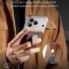 ESR - Geo HaloLock Wallet Stand tok (2K6091062) - MagSafe, Vegán bőr, Minden egyben zseb, 1–5 kártya tárolására - Karamell barna thumbnail
