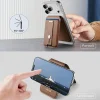 ESR - Geo HaloLock Wallet Stand tok (2K6091062) - MagSafe, Vegán bőr, Minden egyben zseb, 1–5 kártya tárolására - Karamell barna thumbnail