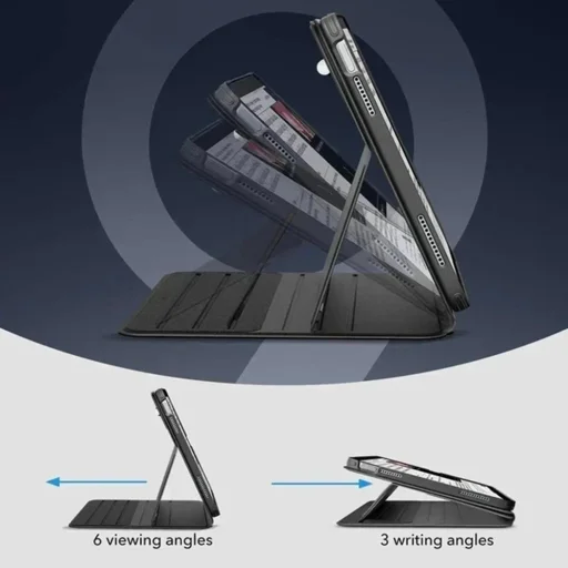 iPad 10 (2022) 10.9 / 11 (2025) / 12 (2026) Čierne ESR - Shift Magnetic flipové puzdro - 4
