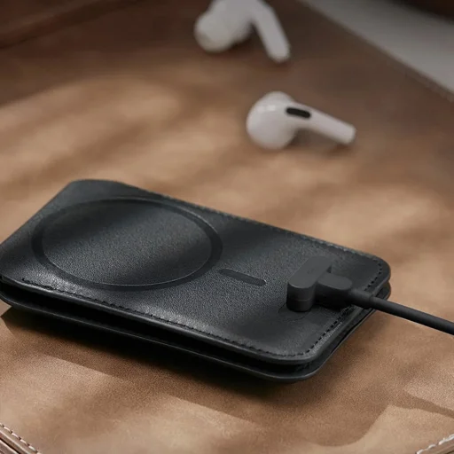 ESR - Geo magnetická peňaženka so stojanom - MagSafe, vegánska koža, 3 priehradky na karty, technológia blokovania RFID - hnedá - 4