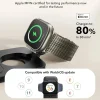 ESR - CryoBoost 3in1 Töltőállomás (2C569A) - Apple Eszközökhöz, 50W Adapterrel, Összehajtható, Gyors Töltés, Qi2, 35W - Fekete thumbnail