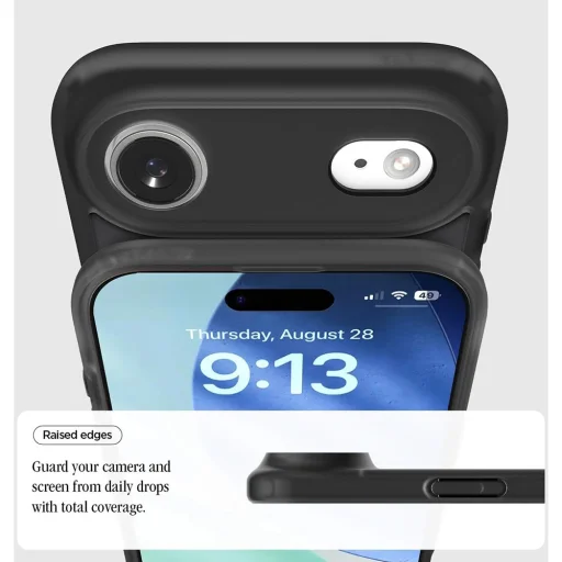 iPhone 17 Air čierne puzdro Spigen - Ultra Hybrid Classic MagSafe (ACS10323) - 7