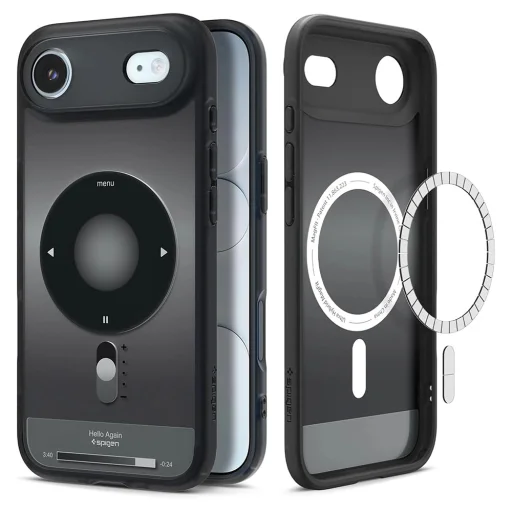 iPhone 17 Air fekete Spigen - Ultra Hybrid Classic MagSafe (ACS10323) tok - 1