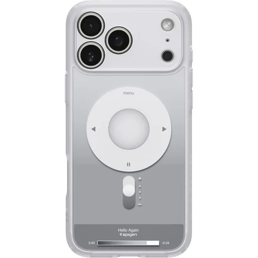 iPhone 17 Pro Max Ezüst Spigen Ultra Hybrid Classic MagSafe (ACS10291) tok - 3