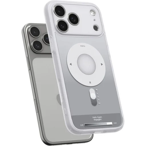 iPhone 17 Pro Max Ezüst Spigen Ultra Hybrid Classic MagSafe (ACS10291) tok - 6