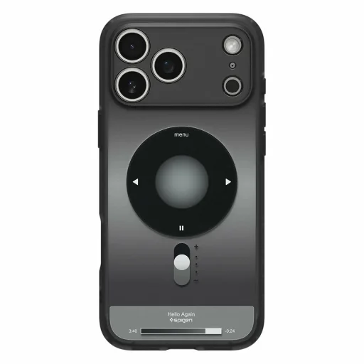 iPhone 17 Pro Max čierne puzdro Spigen - Ultra Hybrid Classic MagSafe (ACS10292) - 3