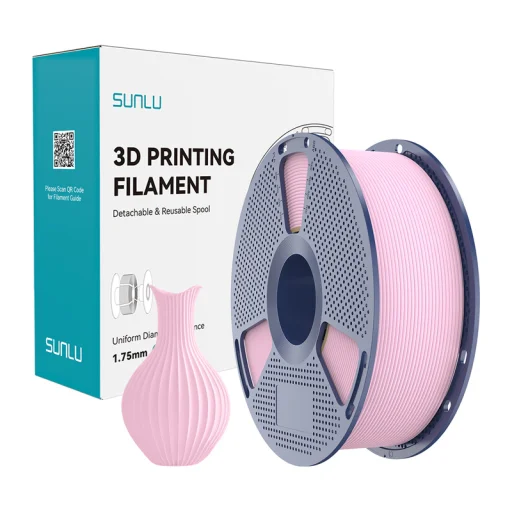 Sunlu PLA Classic Sakura ružový filament - 1