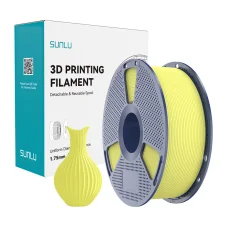 Sunlu PLA Classic citrónovo žltý filament do 3D tlačiarne