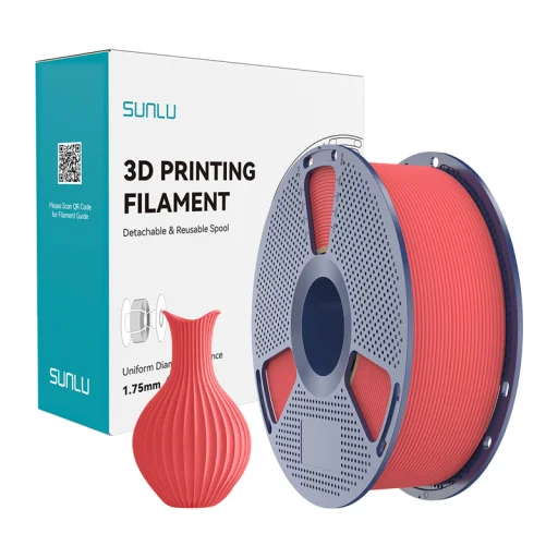 Sunlu PLA Classic Cseresznyepiros filament - 1