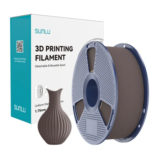 Sunlu Filament PLA Classic čokoládová - 1