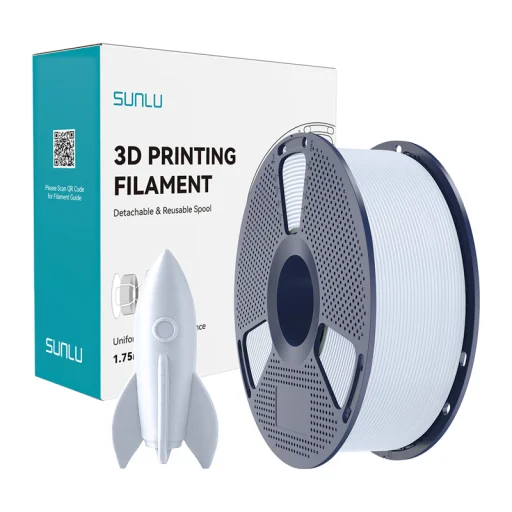 Sunlu PLA nagy sebességű fehér filament - 1