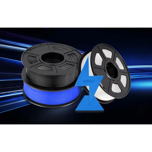 Sunlu PLA High-Speed žltý filament - 7