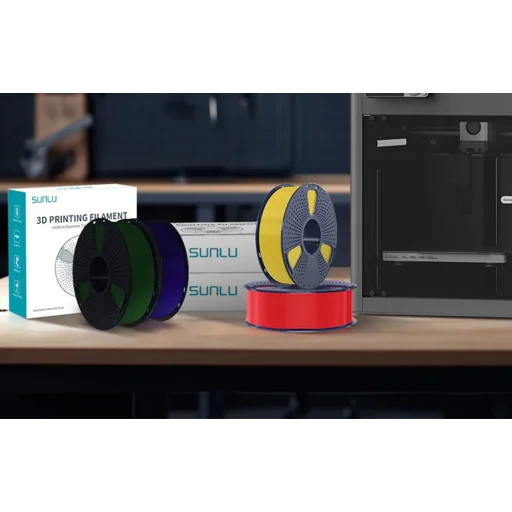 Sunlu Filament PLA+ vysokorýchlostný modrý - 9