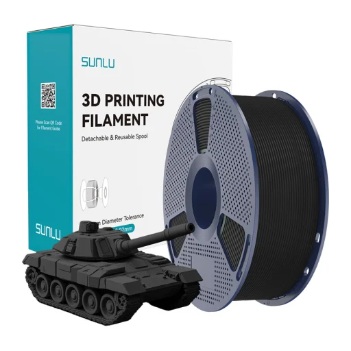 Sunlu PLA+ High-Speed čierny filament - 1