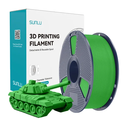 Sunlu PLA+ High-Speed zelený filament - 1