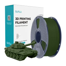 Sunlu Filament PLA+ High-Speed olivovo zelená