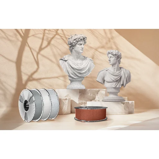 Sunlu Filament PLA High-Speed Marble (brick red) - 6