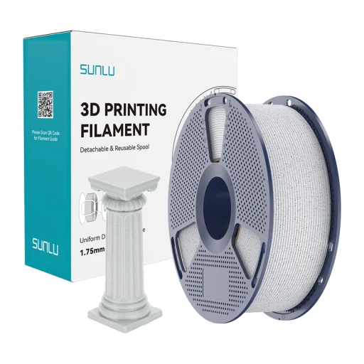 Sunlu Filament PLA vysokorýchlostný mramor (Oreo) - 1