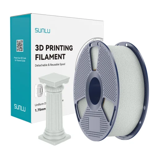 Sunlu Filament PLA vysokorýchlostný mramor (lesná zelená) - 1