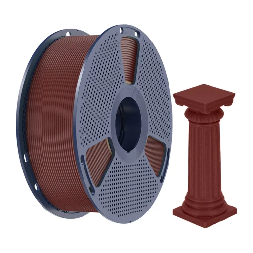 Sunlu Filament PLA High-Speed Marble (brick red) - 2