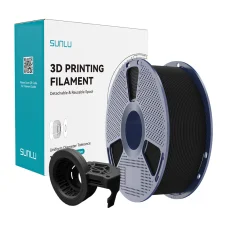 Sunlu PETG vysokorýchlostný matný filament (čierny)