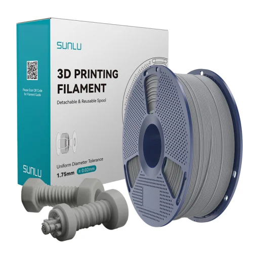 Sunlu ABS vysokorýchlostný filament (sivý) - 1