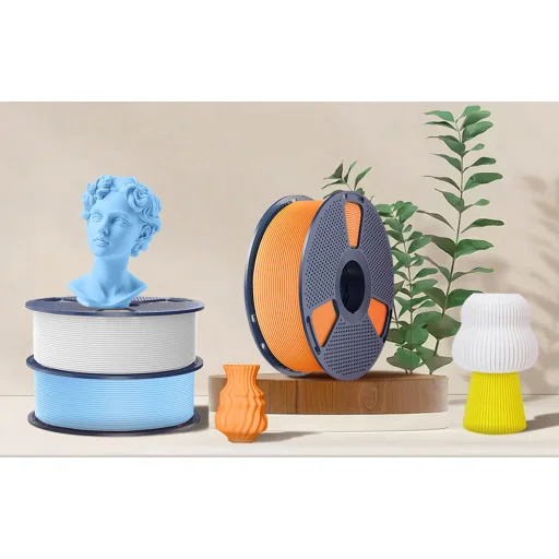 Sunlu PLA matt filament (fehér) - 6