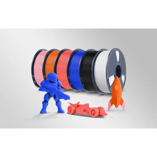 Sunlu Filament PLA+ čerešňovo červená - 6