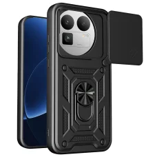 Techsuit - CamShield Series [Kör alakú kamera kivágás] - Realme GT 8 Pro - Fekete - tok