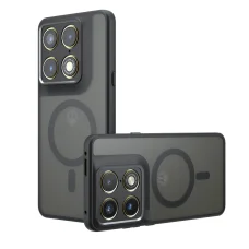 Techsuit - PureFrost MagSafe - Motorola Signature - Frosted Black tok