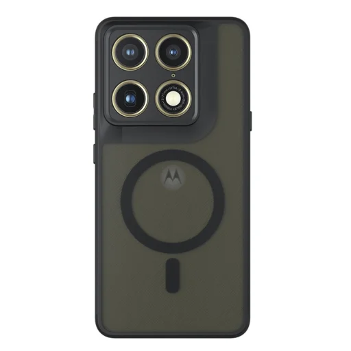 Techsuit - PureFrost MagSafe - Motorola Signature - Frosted Black tok - 2