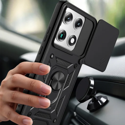 Techsuit - séria CamShield - Motorola Signature - čierne puzdro - 6